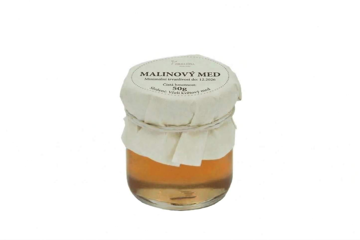 Malinový med 50g